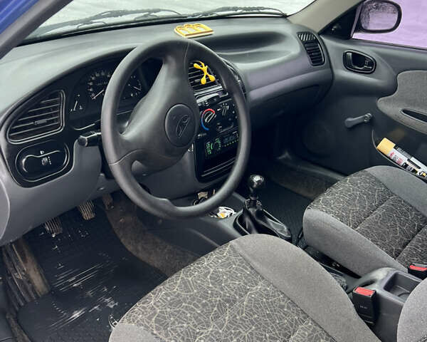 Синій Деу Ланос, об'ємом двигуна 1.4 л та пробігом 91 тис. км за 1650 $, фото 11 на Automoto.ua