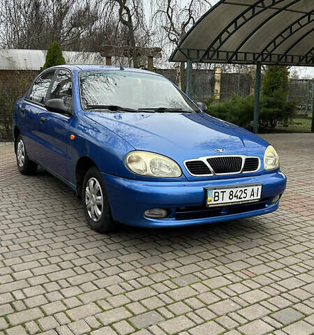 Синий Дэу Ланос, объемом двигателя 1.5 л и пробегом 142 тыс. км за 2500 $, фото 2 на Automoto.ua