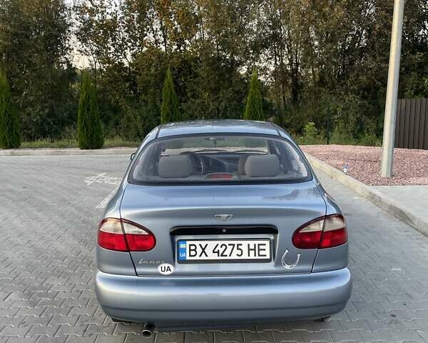 Синий Дэу Ланос, объемом двигателя 1.5 л и пробегом 162 тыс. км за 2750 $, фото 7 на Automoto.ua