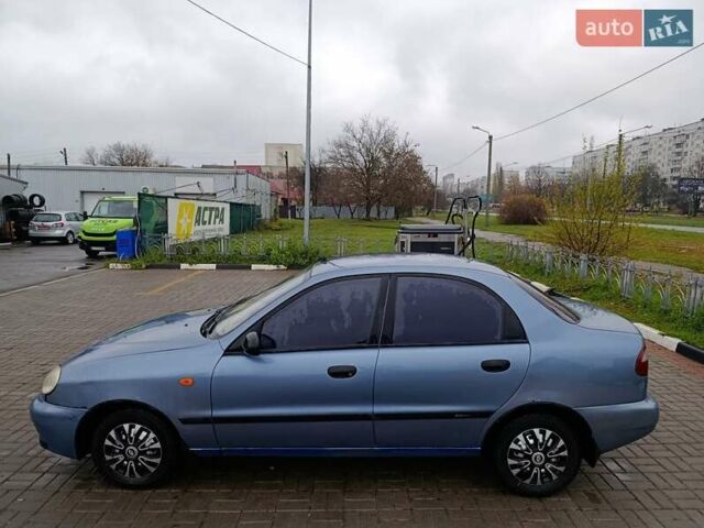 Синий Дэу Ланос, объемом двигателя 1.5 л и пробегом 183 тыс. км за 2450 $, фото 5 на Automoto.ua