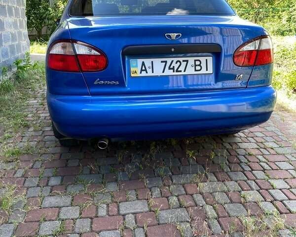 Дэу Ланос 2008 в Василькове на Automoto.ua Синий Дэу Ланос, объемом двигателя 1.4 л и пробегом 68 тыс. км за 3500 $, фото 8 на Automoto.ua