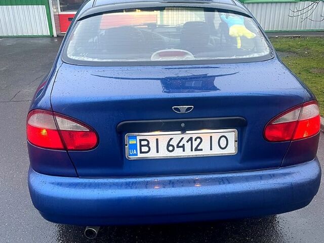 Синий Дэу Ланос, объемом двигателя 1.5 л и пробегом 155 тыс. км за 2800 $, фото 5 на Automoto.ua