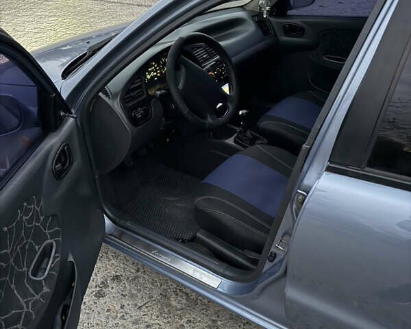 Синий Дэу Ланос, объемом двигателя 1.6 л и пробегом 224 тыс. км за 3499 $, фото 23 на Automoto.ua