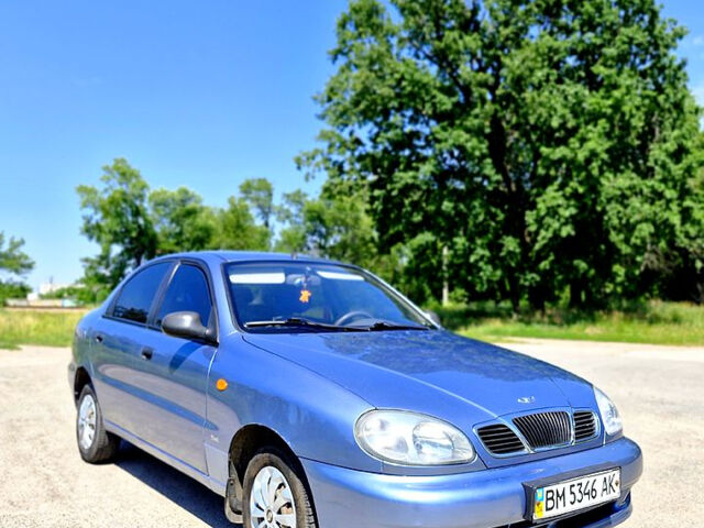 Синий Дэу Ланос, объемом двигателя 1.5 л и пробегом 177 тыс. км за 2700 $, фото 1 на Automoto.ua