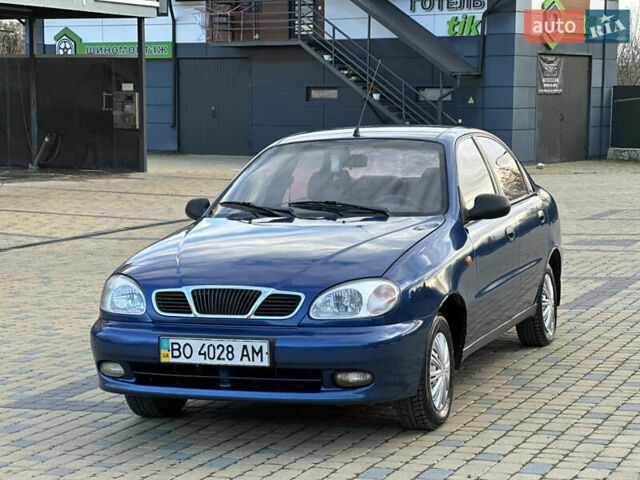 Дэу Ланос 2008 в Подволочиск на Automoto.ua Синий Дэу Ланос, объемом двигателя 1.5 л и пробегом 192 тыс. км за 1999 $, фото 1 на Automoto.ua