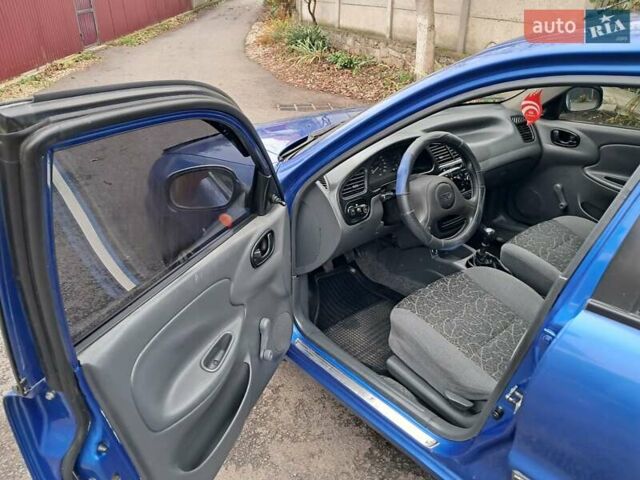 Синій Деу Ланос, об'ємом двигуна 1.5 л та пробігом 231 тис. км за 2100 $, фото 8 на Automoto.ua