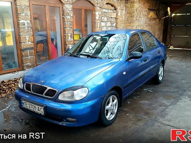 Синій Деу Ланос, об'ємом двигуна 1.4 л та пробігом 160 тис. км за 1400 $, фото 1 на Automoto.ua