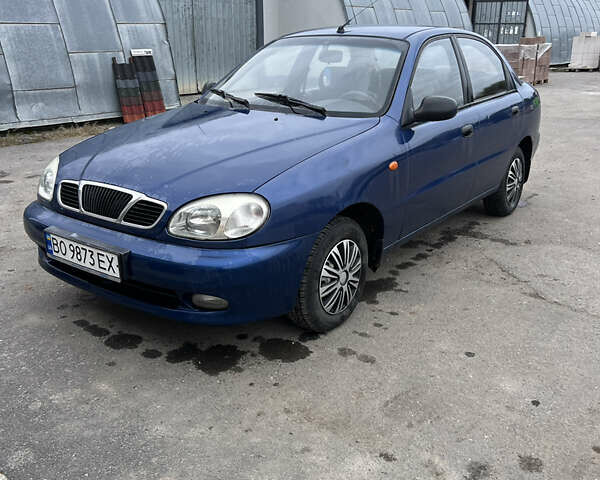 Синий Дэу Ланос, объемом двигателя 1.5 л и пробегом 270 тыс. км за 1900 $, фото 2 на Automoto.ua