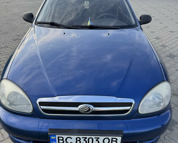 Дэу Ланос 2009 в Львове на Automoto.ua Синий Дэу Ланос, объемом двигателя 1.5 л и пробегом 133 тыс. км за 3000 $, фото 3 на Automoto.ua