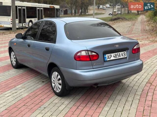 Синий Дэу Ланос, объемом двигателя 1.5 л и пробегом 191 тыс. км за 2350 $, фото 5 на Automoto.ua
