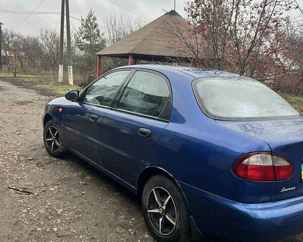 Синій Деу Ланос, об'ємом двигуна 1.5 л та пробігом 120 тис. км за 3000 $, фото 2 на Automoto.ua