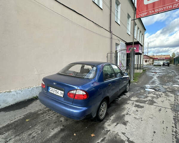 Синий Дэу Ланос, объемом двигателя 1.5 л и пробегом 230 тыс. км за 2350 $, фото 2 на Automoto.ua