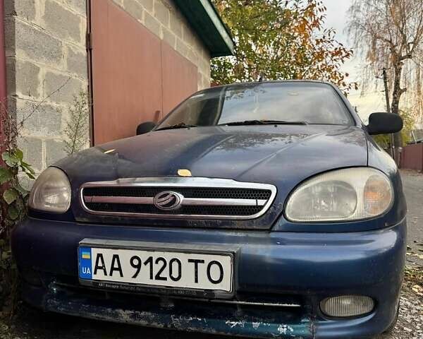 Синій Деу Ланос, об'ємом двигуна 1.5 л та пробігом 370 тис. км за 1200 $, фото 2 на Automoto.ua