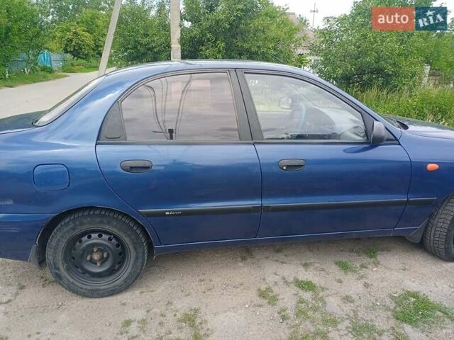 Синій Деу Ланос, об'ємом двигуна 1.5 л та пробігом 200 тис. км за 2900 $, фото 4 на Automoto.ua