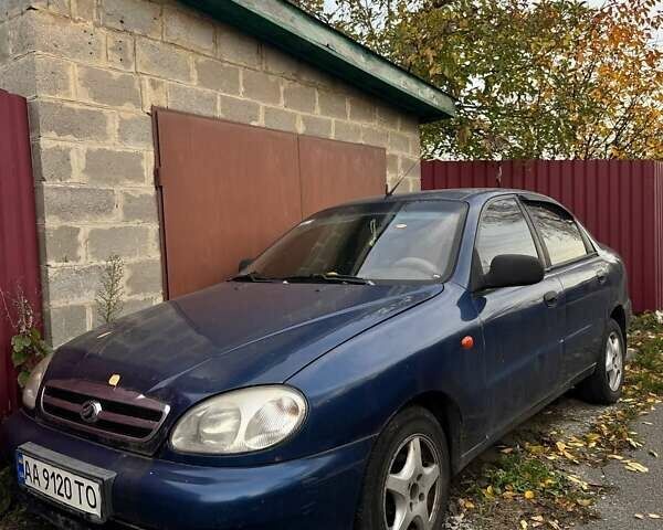 Синій Деу Ланос, об'ємом двигуна 1.5 л та пробігом 370 тис. км за 1200 $, фото 1 на Automoto.ua