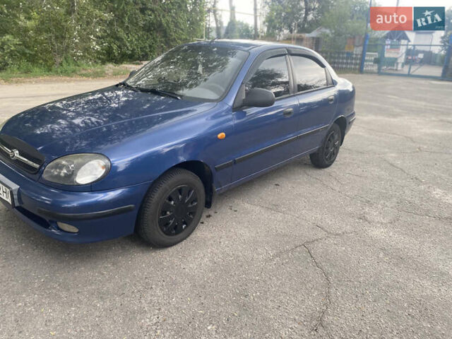 Синий Дэу Ланос, объемом двигателя 1.5 л и пробегом 190 тыс. км за 3300 $, фото 8 на Automoto.ua