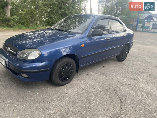 Синий Дэу Ланос, объемом двигателя 1.5 л и пробегом 190 тыс. км за 3300 $, фото 7 на Automoto.ua