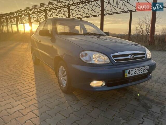 Синий Дэу Ланос, объемом двигателя 1.5 л и пробегом 65 тыс. км за 3200 $, фото 7 на Automoto.ua