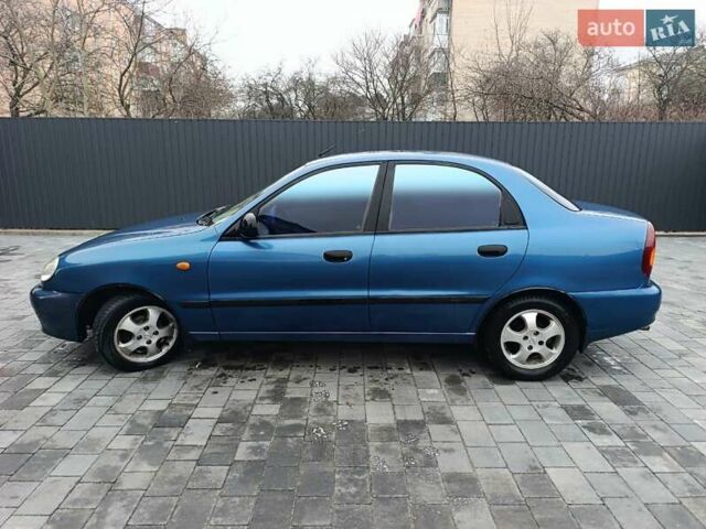 Синий Дэу Ланос, объемом двигателя 1.5 л и пробегом 308 тыс. км за 2950 $, фото 9 на Automoto.ua