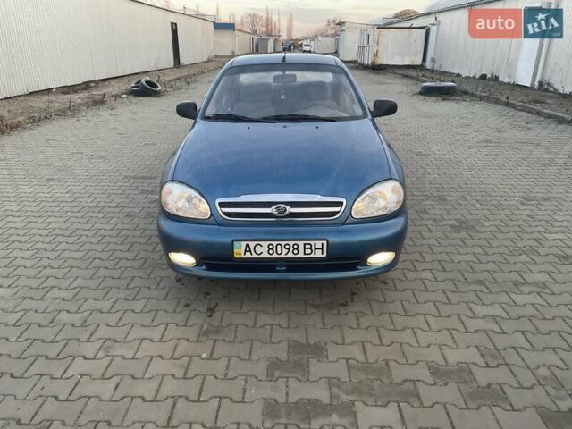 Синий Дэу Ланос, объемом двигателя 1.5 л и пробегом 65 тыс. км за 3200 $, фото 19 на Automoto.ua