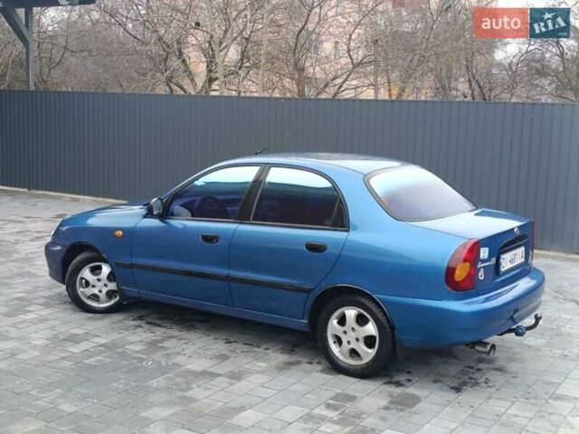 Синий Дэу Ланос, объемом двигателя 1.5 л и пробегом 308 тыс. км за 2950 $, фото 11 на Automoto.ua
