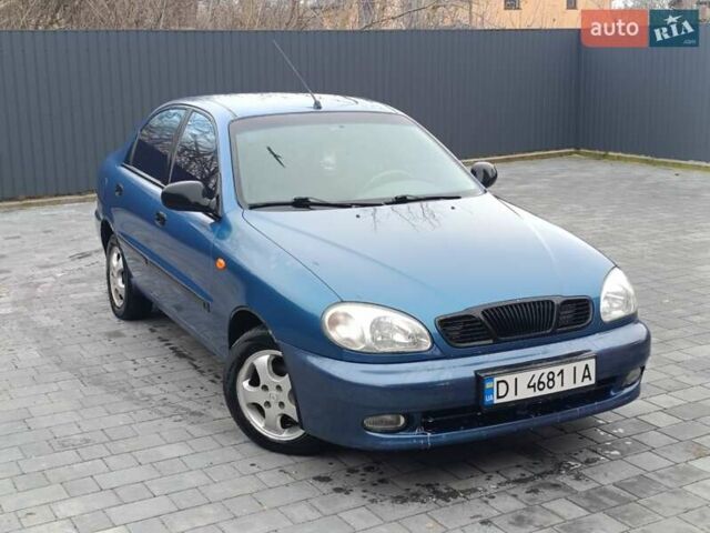 Синий Дэу Ланос, объемом двигателя 1.5 л и пробегом 308 тыс. км за 2950 $, фото 4 на Automoto.ua