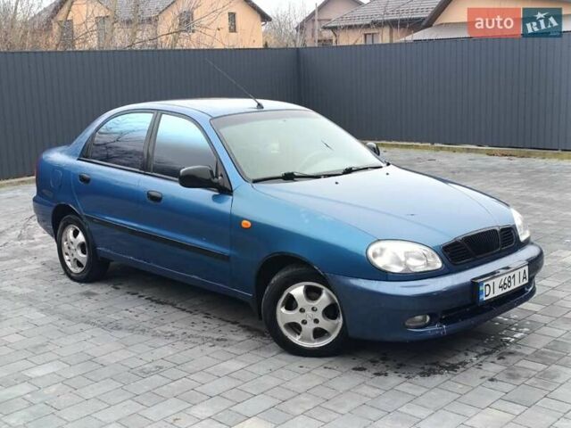 Синий Дэу Ланос, объемом двигателя 1.5 л и пробегом 308 тыс. км за 2950 $, фото 3 на Automoto.ua