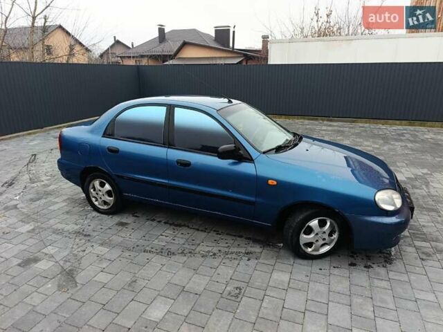 Синий Дэу Ланос, объемом двигателя 1.5 л и пробегом 308 тыс. км за 2950 $, фото 7 на Automoto.ua
