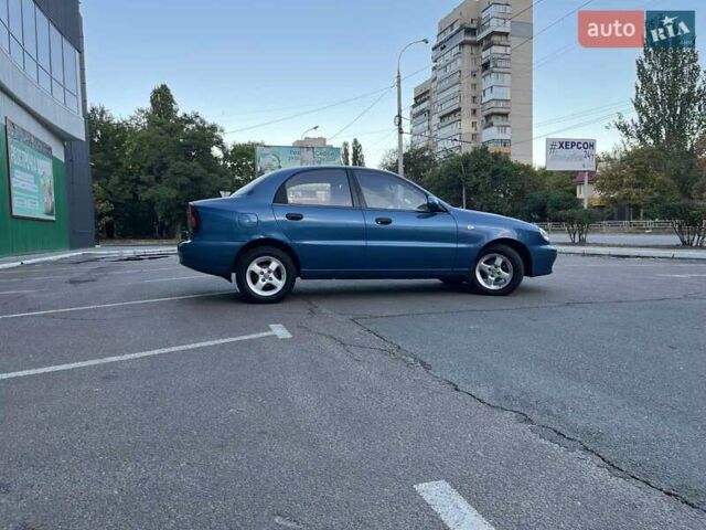Синий Дэу Ланос, объемом двигателя 1.5 л и пробегом 125 тыс. км за 3300 $, фото 12 на Automoto.ua