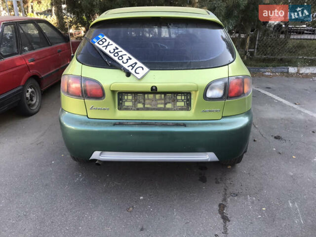 Зеленый Дэу Ланос, объемом двигателя 1.6 л и пробегом 206 тыс. км за 2750 $, фото 4 на Automoto.ua
