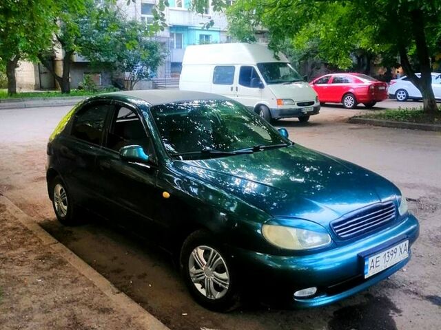 Зелений Деу Ланос, об'ємом двигуна 1.5 л та пробігом 200 тис. км за 2300 $, фото 2 на Automoto.ua