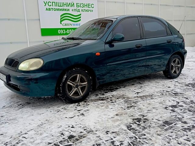 Зелений Деу Ланос, об'ємом двигуна 1.5 л та пробігом 198 тис. км за 2100 $, фото 1 на Automoto.ua