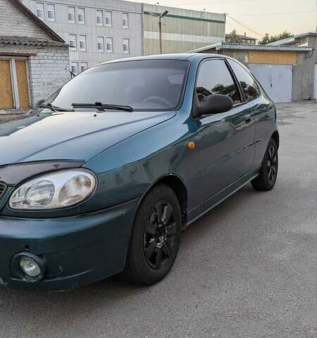 Зеленый Дэу Ланос, объемом двигателя 1.5 л и пробегом 360 тыс. км за 1600 $, фото 2 на Automoto.ua