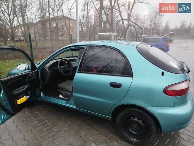 Зеленый Дэу Ланос, объемом двигателя 1.5 л и пробегом 190 тыс. км за 2200 $, фото 12 на Automoto.ua