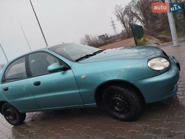 Зеленый Дэу Ланос, объемом двигателя 1.5 л и пробегом 190 тыс. км за 2200 $, фото 8 на Automoto.ua