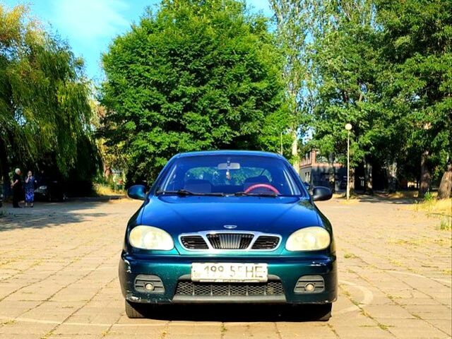 Зеленый Дэу Ланос, объемом двигателя 1.6 л и пробегом 193 тыс. км за 2500 $, фото 1 на Automoto.ua