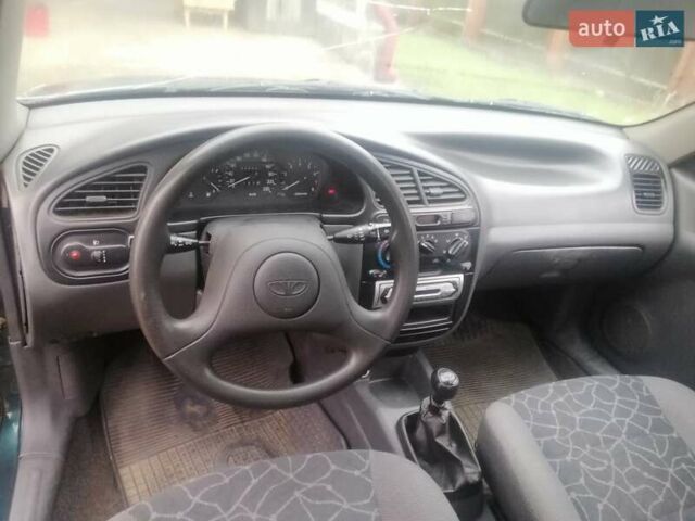 Зеленый Дэу Ланос, объемом двигателя 1.5 л и пробегом 228 тыс. км за 2500 $, фото 13 на Automoto.ua