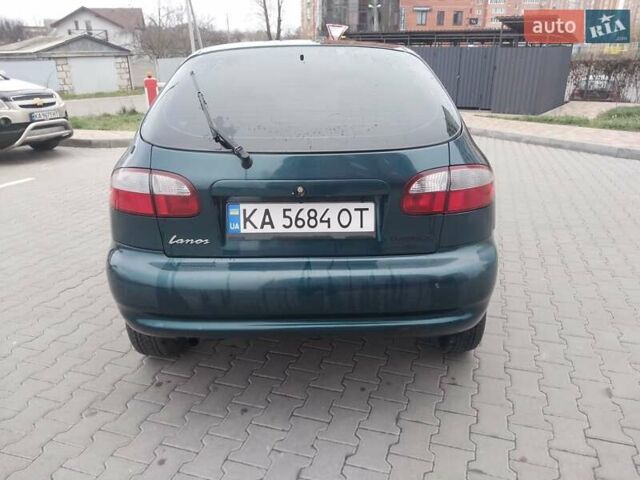 Зеленый Дэу Ланос, объемом двигателя 1.5 л и пробегом 300 тыс. км за 2150 $, фото 4 на Automoto.ua
