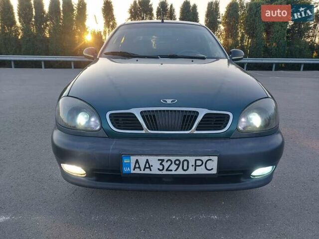 Зеленый Дэу Ланос, объемом двигателя 1.5 л и пробегом 227 тыс. км за 1999 $, фото 5 на Automoto.ua