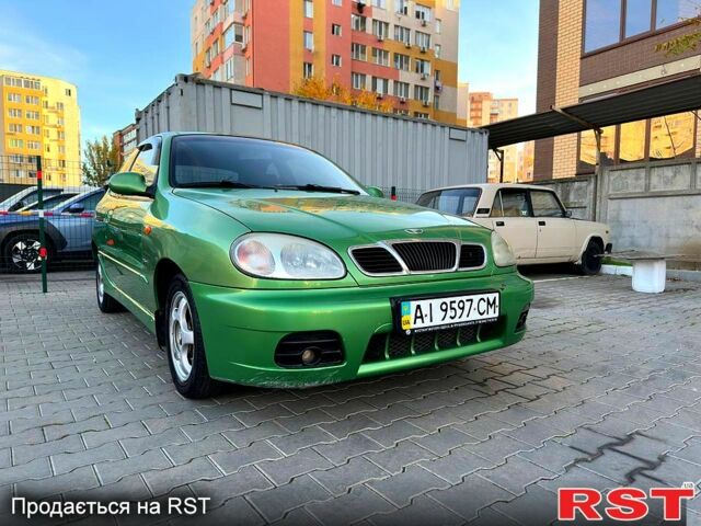 Зелений Деу Ланос, об'ємом двигуна 1.6 л та пробігом 175 тис. км за 2199 $, фото 1 на Automoto.ua