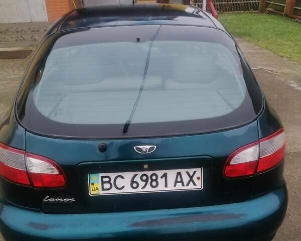 Зеленый Дэу Ланос, объемом двигателя 1.5 л и пробегом 228 тыс. км за 2500 $, фото 1 на Automoto.ua