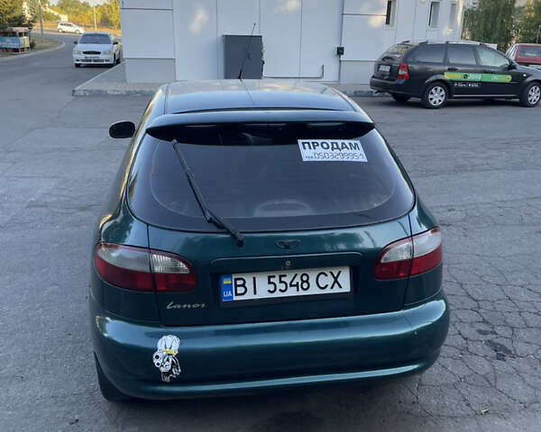 Зеленый Дэу Ланос, объемом двигателя 1.5 л и пробегом 325 тыс. км за 1800 $, фото 5 на Automoto.ua