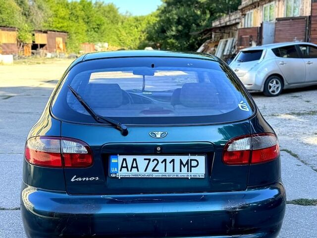Зеленый Дэу Ланос, объемом двигателя 1.5 л и пробегом 200 тыс. км за 1450 $, фото 5 на Automoto.ua