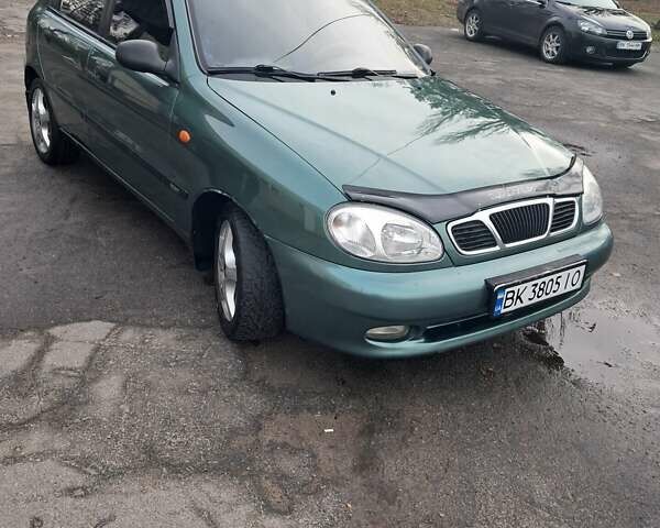 Зеленый Дэу Ланос, объемом двигателя 1.5 л и пробегом 171 тыс. км за 2950 $, фото 4 на Automoto.ua