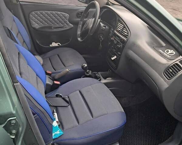 Зеленый Дэу Ланос, объемом двигателя 1.5 л и пробегом 171 тыс. км за 2950 $, фото 6 на Automoto.ua