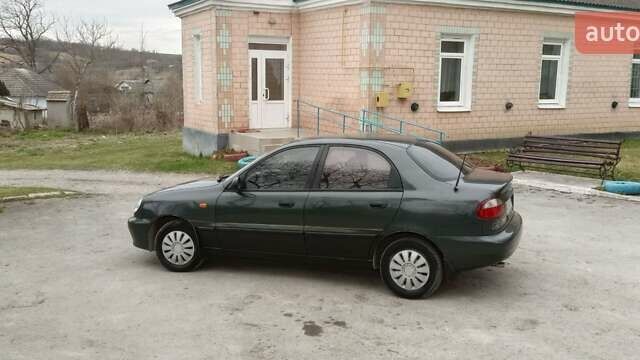 Зеленый Дэу Ланос, объемом двигателя 1.5 л и пробегом 299 тыс. км за 1800 $, фото 3 на Automoto.ua