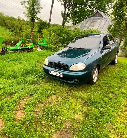 Зеленый Дэу Ланос, объемом двигателя 1.5 л и пробегом 100 тыс. км за 3000 $, фото 3 на Automoto.ua