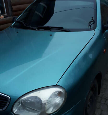 Зеленый Дэу Ланос, объемом двигателя 1.5 л и пробегом 205 тыс. км за 2500 $, фото 2 на Automoto.ua