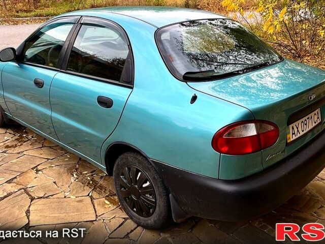 Дэу Ланос 1998 в Харькове на Automoto.ua Зеленый Дэу Ланос, объемом двигателя 1.5 л и пробегом 300 тыс. км за 1350 $, фото 3 на Automoto.ua