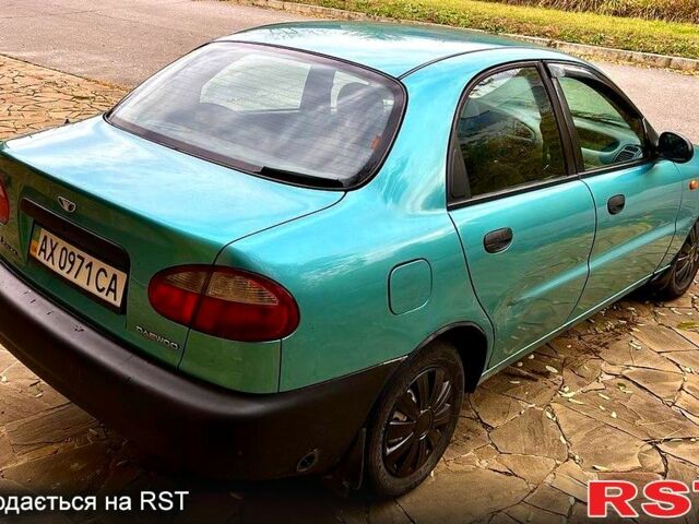 Дэу Ланос 1998 в Харькове на Automoto.ua Зеленый Дэу Ланос, объемом двигателя 1.5 л и пробегом 300 тыс. км за 1350 $, фото 2 на Automoto.ua